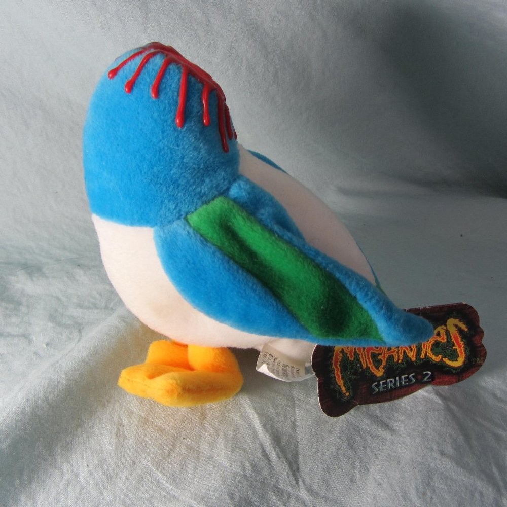 3 for $36 - plush Meanies series 2 Donnie didn't duck NWT stuffed animal (w1868)